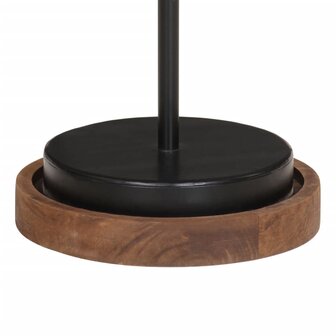 Bureaulamp 25 W E27 17x17x50 cm zwart 8