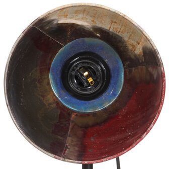 Bureaulamp 25 W E27 17x17x50 cm meerkleurig 6