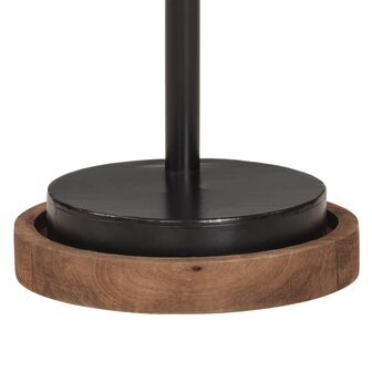 Bureaulamp 25 W E27 18x18x60 cm zwart 8