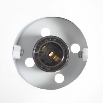 Wandlamp industrieel E27 65x25 cm zwart 8