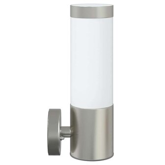 Buiten Wandlamp Zilver 12 x 8,5 x 27 cm 5