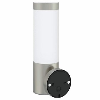 Buiten Wandlamp Zilver 12 x 8,5 x 27 cm 6