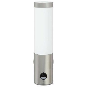 Buiten Wandlamp Zilver 12 x 8,5 x 29 cm 4