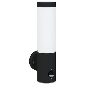 Buiten Wandlamp 2 pcs Zwart 12 x 8,5 x 29 cm 4