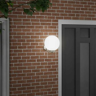 Buiten Wandlamp Zilver 29 x 25 x 33 cm 3
