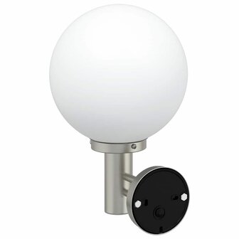 Buiten Wandlamp 2 pcs Zilver 28 x 25 x 38 cm 5