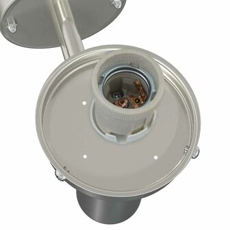 Buiten Wandlamp 2 pcs Zilver 28 x 25 x 38 cm 6