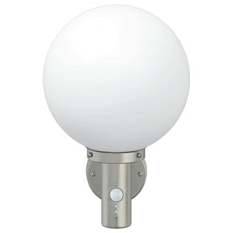 Buiten Wandlamp 2 pcs Zilver 28 x 25 x 38 cm 4