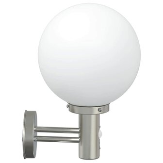 Buiten Wandlamp 2 pcs Zilver 28 x 25 x 38 cm 5