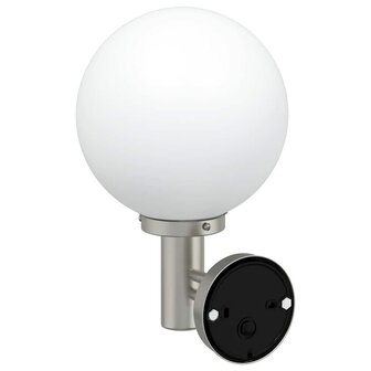 Buiten Wandlamp 2 pcs Zilver 28 x 25 x 38 cm 6