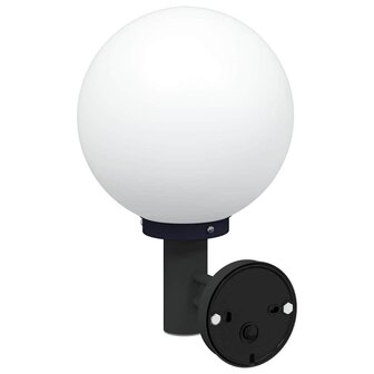 Buiten Wandlamp 2 pcs Zwart 28 x 25 x 38 cm 7