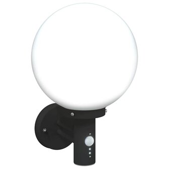 Buiten Wandlamp Zwart 28 x 25 x 38 cm 9