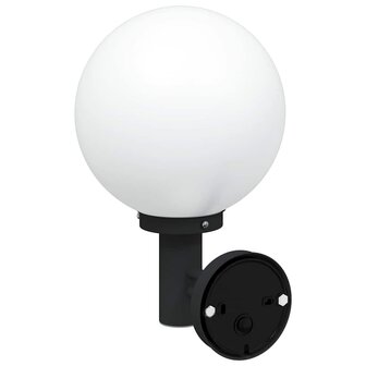 Buiten Wandlamp 2 pcs Zwart 28 x 25 x 38 cm 7