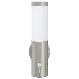 Buiten Wandlamp Zilver 15 x 7,5 x 33 cm 4