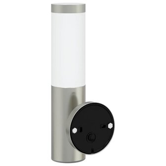 Buiten Wandlamp 2 pcs Zilver 15 x 7,5 x 33 cm 7