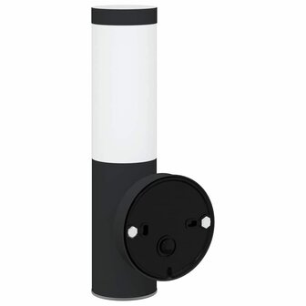 Buiten Wandlamp 2 pcs Zwart 15 x 7,5 x 33 cm 7