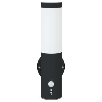 Buiten Wandlamp Zwart 15 x 7,5 x 33 cm 4