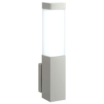 Buiten Wandlamp Zilver 10.5 x 6 x 33 cm 9