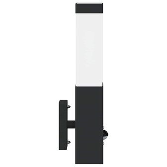Buiten Wandlamp 2 pcs Zwart 10.5 x 6 x 33 cm 6