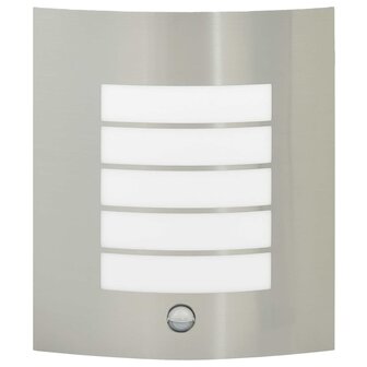 Buiten Wandlamp 2 pcs Zilver 23.5 x 9 x 26 cm 5