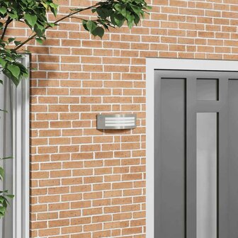Buiten Wandlamp Zilver 32 x 10 x 10 cm 1
