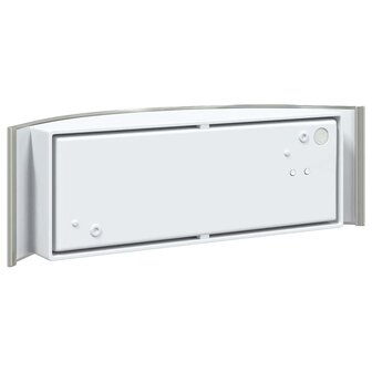 Buiten Wandlamp 2 pcs Zilver 32 x 10 x 10 cm 7