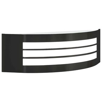 Buiten Wandlamp Zwart 32 x 10 x 10 cm 9