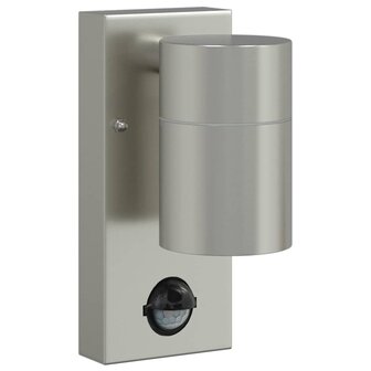 Buiten Wandlamp 2 pcs Zilver 6,5 x 10,5 x 16 cm RVS en Glas 4