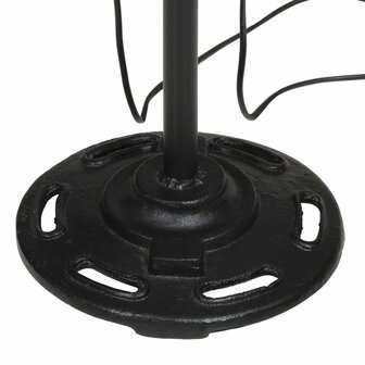 Vloerlamp 25 W E27 25x25x90/140 cm verweerd blauw 7