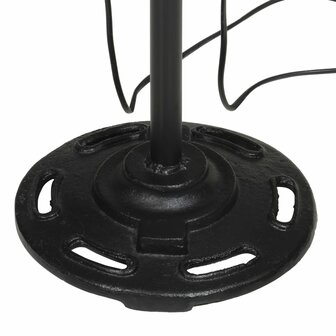 Vloerlamp 25 W E27 25x25x90/140 cm verweerd rood 7