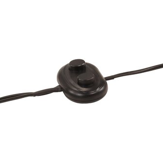 Vloerlamp 25 W E27 25x25x90/140 cm verweerd rood 8