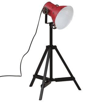 Vloerlamp 25 W E27 35x35x65/95 cm verweerd rood 6