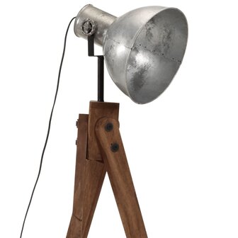 Vloerlamp 25 W E27 45x45x120 cm vintage zilverkleurig 7