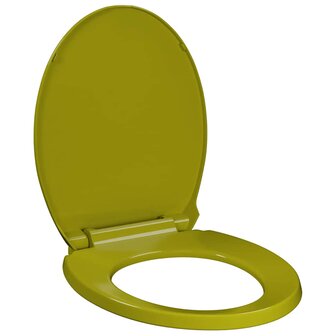 Toiletbril soft-close ovaal groen 2