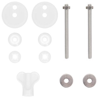 Zachte sluit toiletbril Bruin 44 x 38 cm MDF-plaat 7