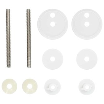 Zachte sluit toiletbril Diep Zee Blauw 44 x 38 cm MDF-plaat 7