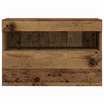 TV Wandkast Oud hout 60 x 30 x 40 cm Bewerkt hout 9