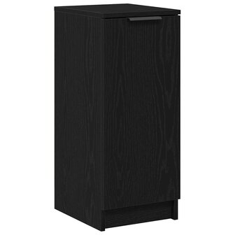 Schoenenkast Zwart Eiken 29,5 x 35 x 70 cm Bewerkt hout 2