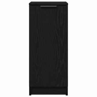 Schoenenkast Zwart Eiken 29,5 x 35 x 70 cm Bewerkt hout 7