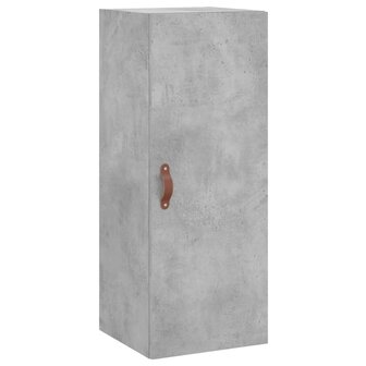 Bovenkast 34,5x34x90 cm betongrijs 2