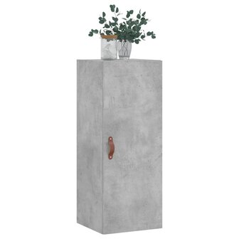 Bovenkast 34,5x34x90 cm betongrijs 4