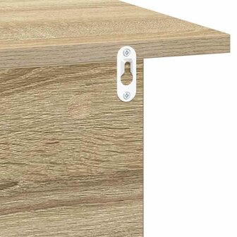Nachtkastje Sonoma Eiken 40 x 30 x 25 cm Bewerkt hout 9