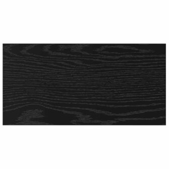 Boekenplank Bord 4 pcs Zwart 40 x 20 x 1,5 cm Bewerkt hout 7