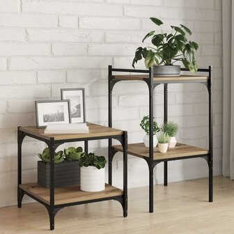 Boekenplank Bord 4 pcs Bruin 40 x 40 x 1,5 cm Bewerkt hout 1