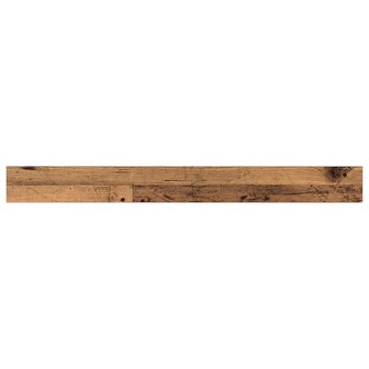 Boekenplank Bord 4 pcs Bruin 100 x 10 x 1,5 cm Bewerkt hout 8