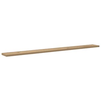 Boekenplank Bord 4 pcs Bruin 100 x 10 x 1,5 cm Bewerkt hout 5