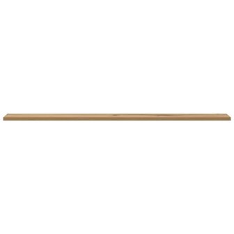 Boekenplank Bord 4 pcs Bruin 100 x 10 x 1,5 cm Bewerkt hout 6