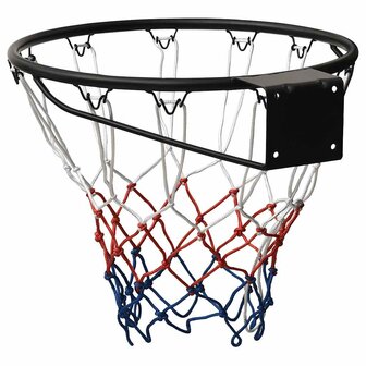 Basketbalring 45 cm staal zwart 4