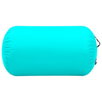 Gymnastiekrol met pomp opblaasbaar 100x60 cm PVC groen 3