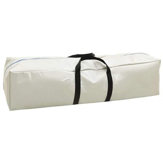 Gymnastiekmat met pomp opblaasbaar 60x100x10 cm PVC blauw 2